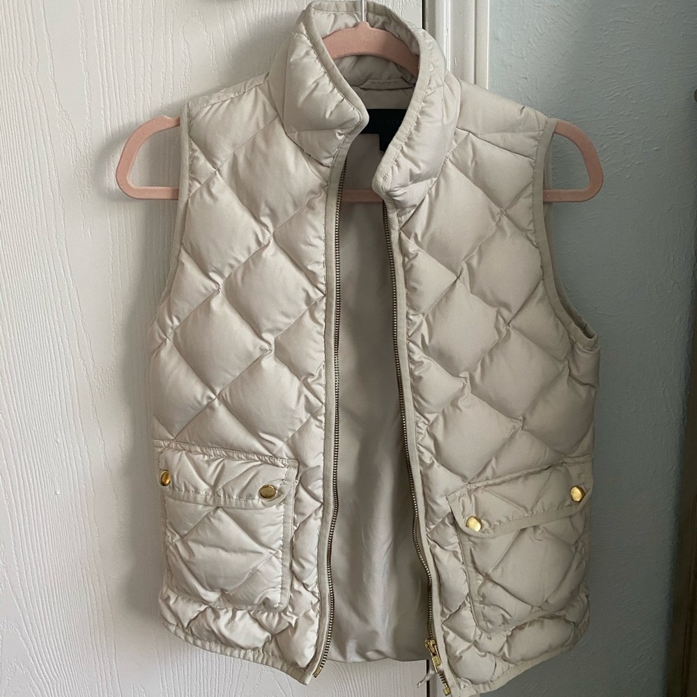 Jcrew puffer vest
